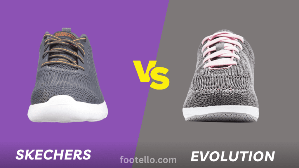 Skechers Go Walk Max vs Evolution