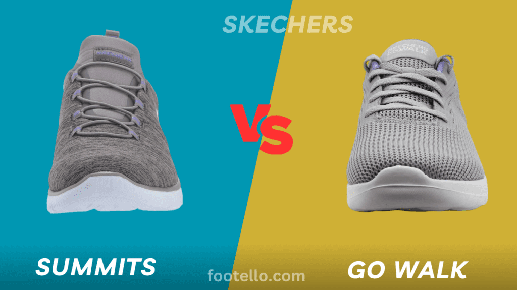 Skechers Summits vs Go walk