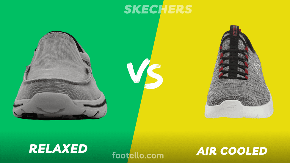 Skechers Relaxed Fit vs Air-Cooled
