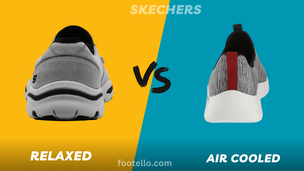 Skechers Relaxed Fit vs Air-Cooled