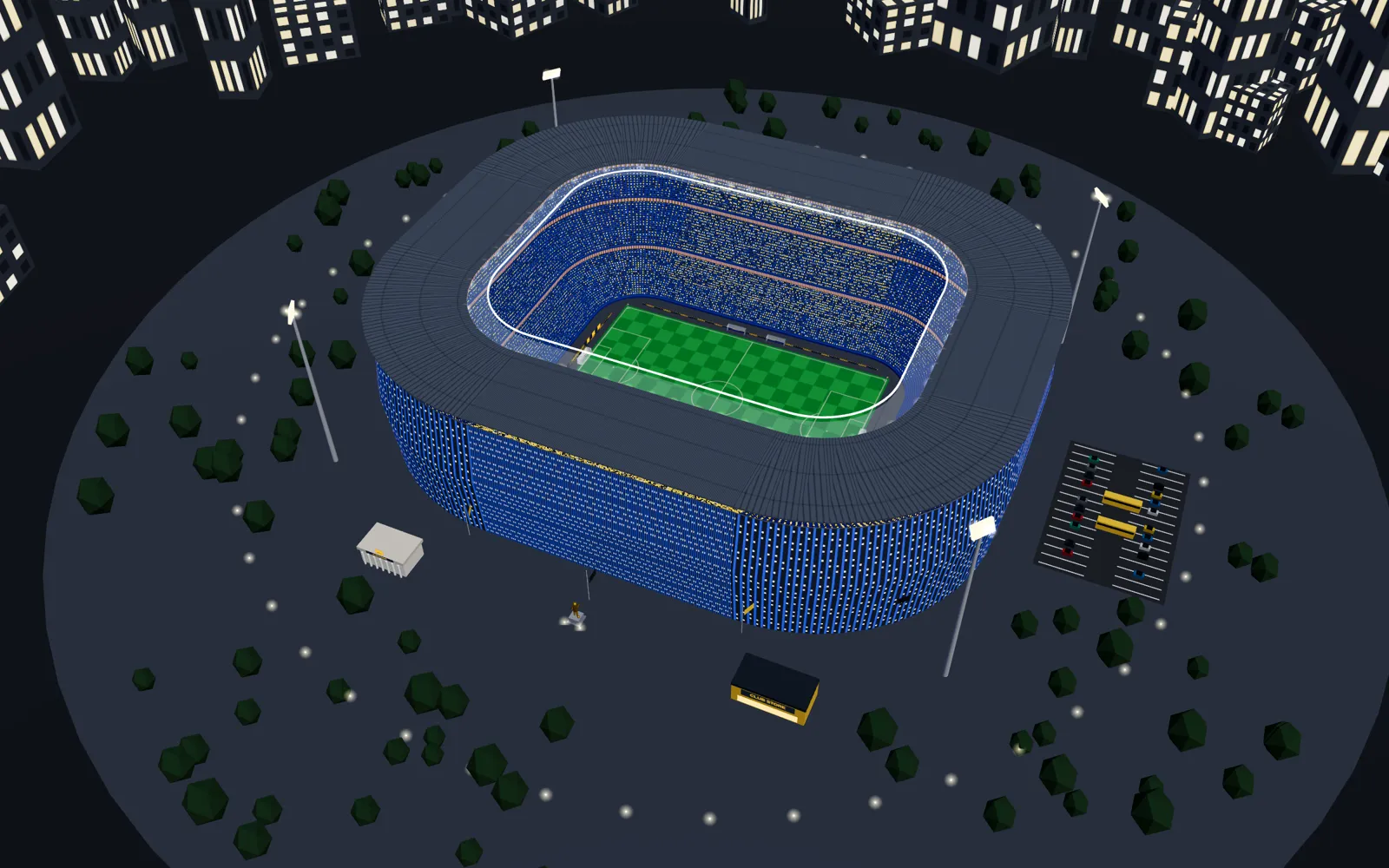 A Global Icon stadium in FOOTELLO