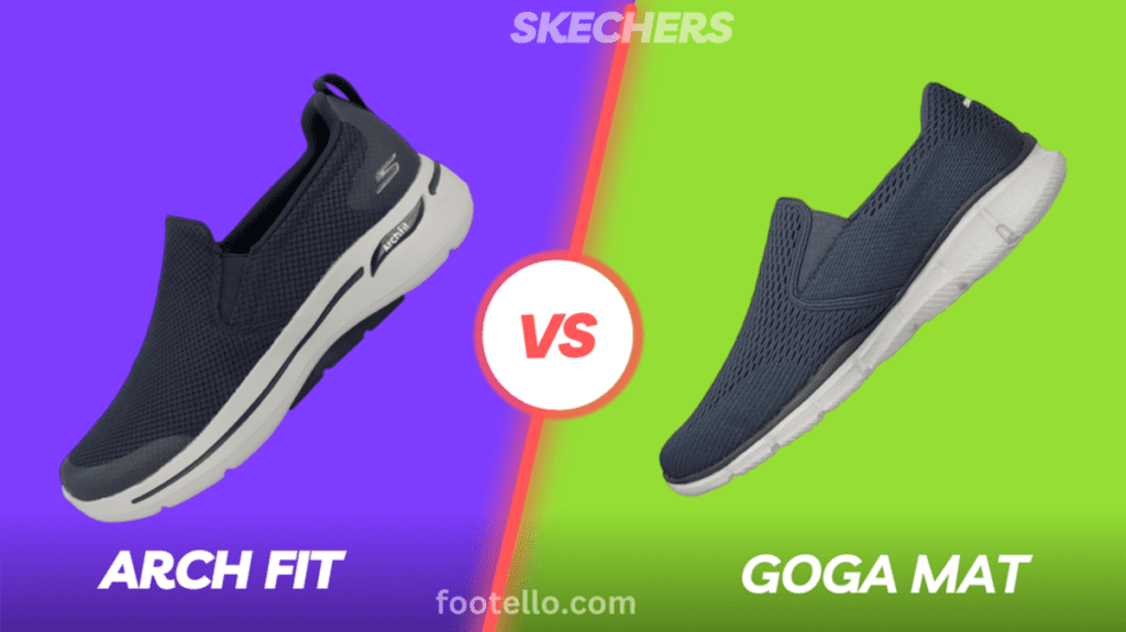 Skechers Arch Fit vs Goga Mat