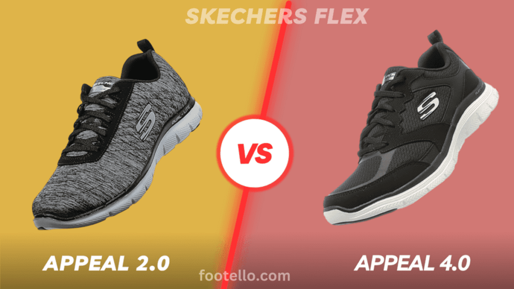 Skechers Flex Appeal 2.0 vs 4.0