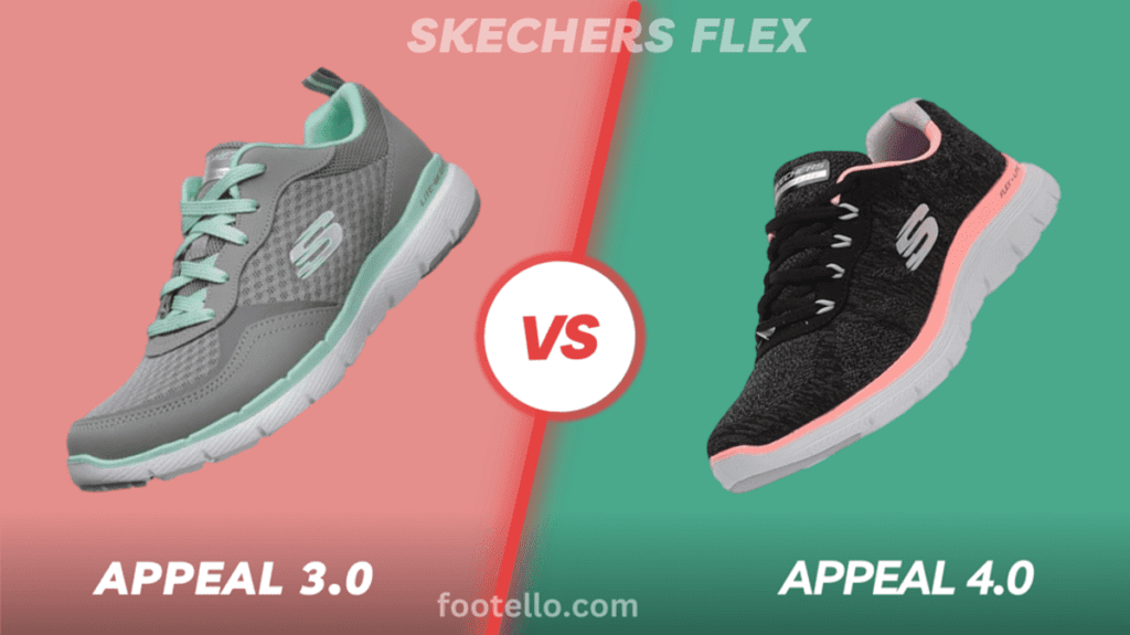 Skechers Flex Appeal 3.0 vs 4.0