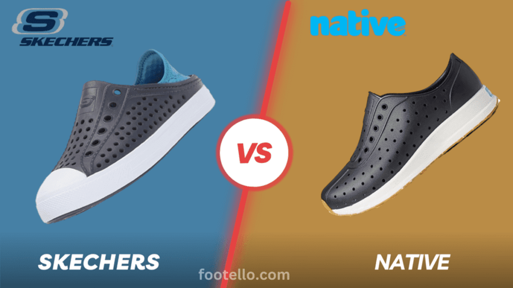 Skechers Foamies vs Native