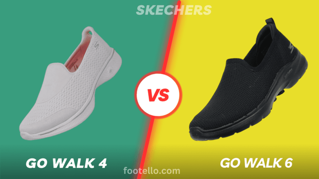 Skechers Go Walk 4 vs 6