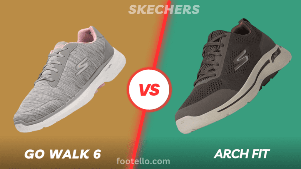 Skechers Go Walk 6 vs Arch Fit