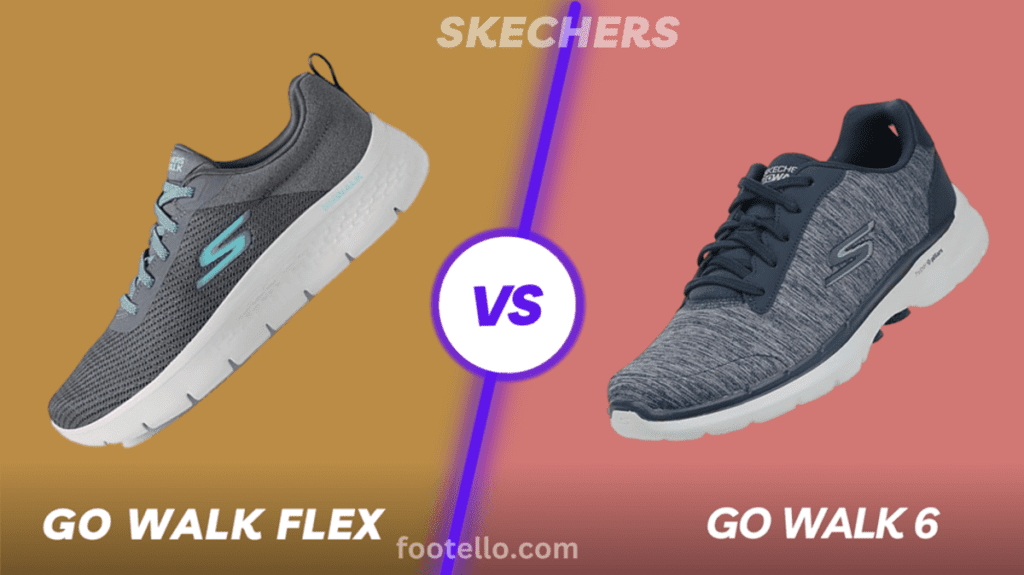 Skechers Go Walk Flex vs Go Walk 6