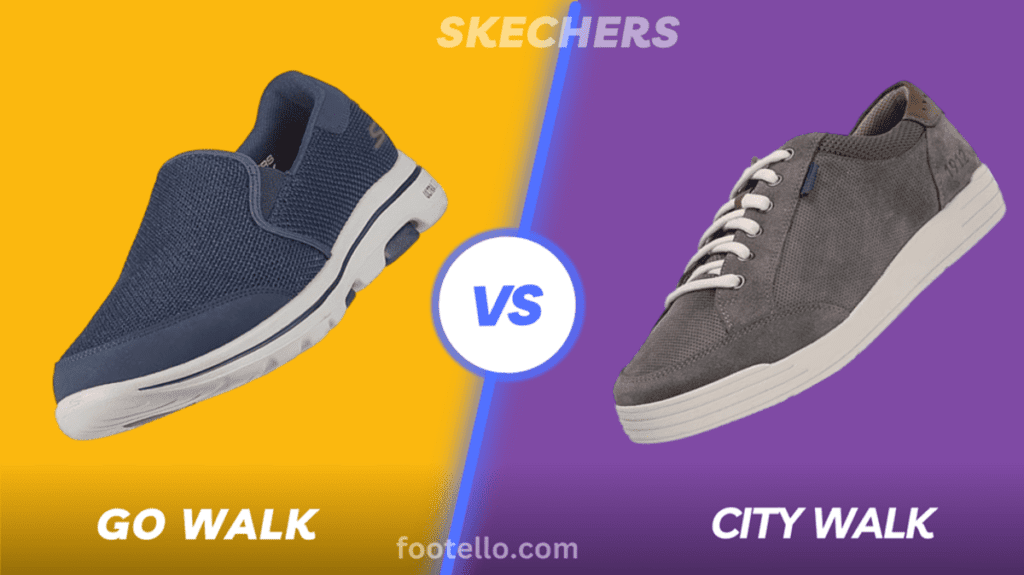 Skechers Go Walk vs City Walk