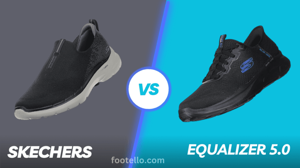 Skechers Go Walk vs Equalizer 5.0