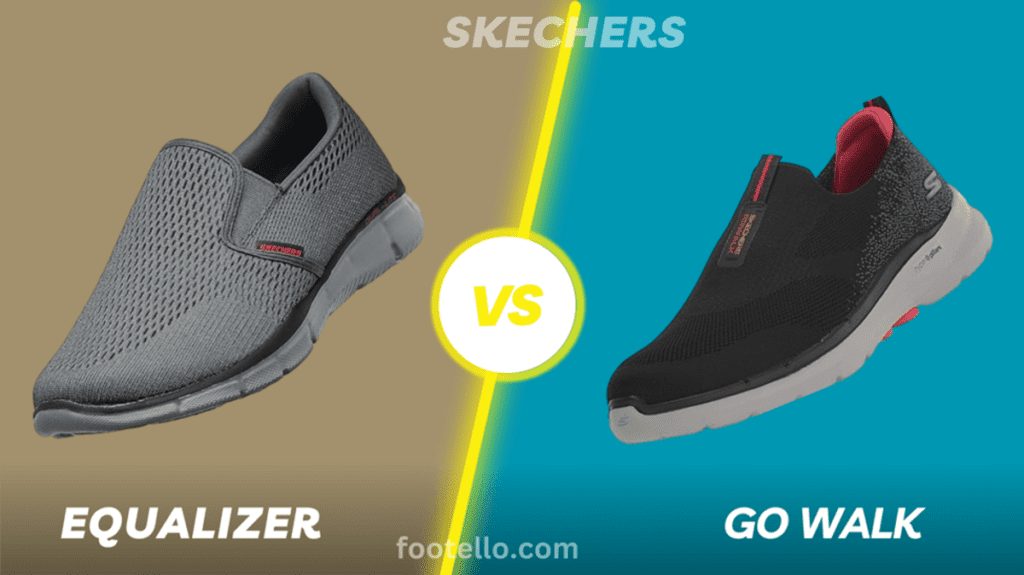 Skechers Equalizer vs Go Walk