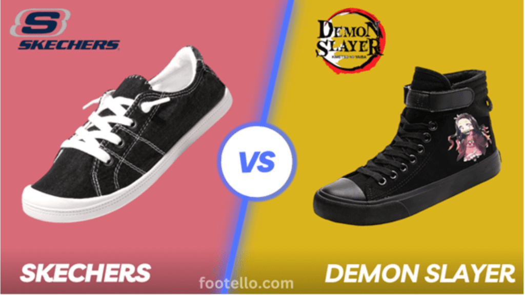 Skechers vs Demon Slayer
