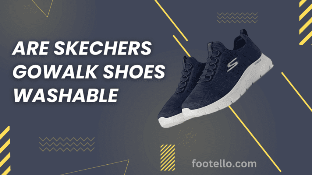 Are Skechers GOwalk Shoes Washable